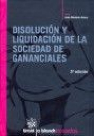 Kniha Disolución y liquidación de la sociedad de gananciales Juan Montero Aroca
