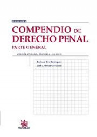 Kniha Compendio de Derecho Penal Parte General 