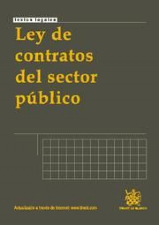 Kniha Ley de contratos del sector público 