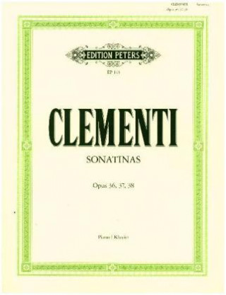 Printed items Sonatinen für Klavier op. 36, 37, 38 Muzio Clementi