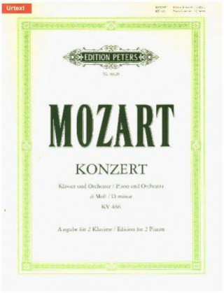 Materiale tipărite Konzert d-Moll KV 466 (Wien, 10. Februar 1785) (Kadenzen von Beethoven, Ludwig van / Zacharias, Christian) Wolfgang Amadeus Mozart