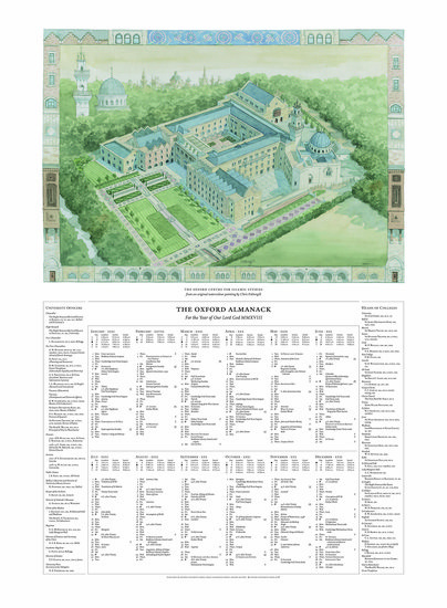 Kniha Oxford Almanack 2018 Oxford