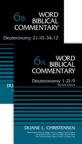 Kniha Deuteronomy (2-Volume Set---6A and 6B) Duane Christensen