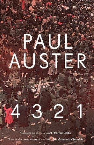 Kniha 4 3 2 1 Paul Auster