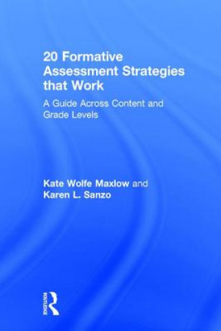 Carte 20 Formative Assessment Strategies that Work SANZO