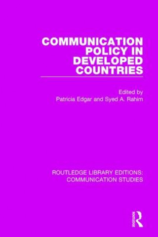 Kniha Communication Policy in Developed Countries 