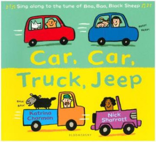 Kniha Car, Car, Truck, Jeep Katrina Charman