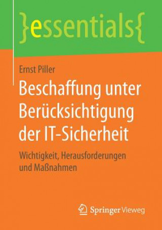 Kniha Beschaffung unter Berucksichtigung der IT-Sicherheit Ernst Piller