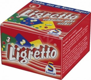 Game/Toy Ligretto/červené - Karetní hra 