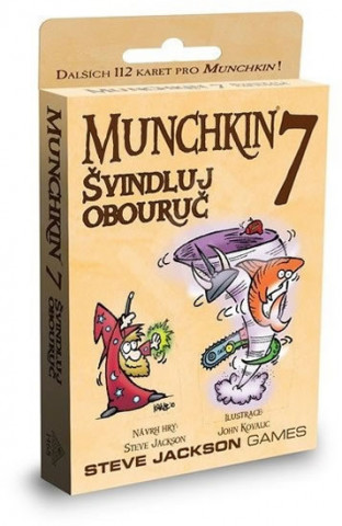 Game/Toy Munchkin 7/Švindluj obouruč - Karetní hra - rozšíření 