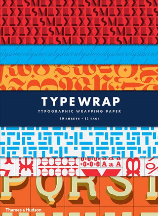 Könyv Type Wrap: Typographic Gift Wrapping Paper Book Steven Heller