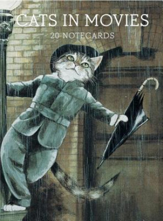 Könyv Cats in Movies: Notecards Susan Herbert