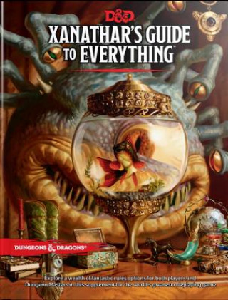 Książka Xanathar's Guide to Everything Wizards RPG Team