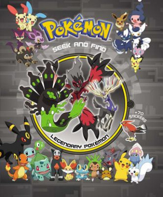 Könyv Pokémon Seek and Find: Legendary Pokémon Viz Media