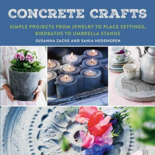 Kniha Concrete Crafts Susannah Zacke