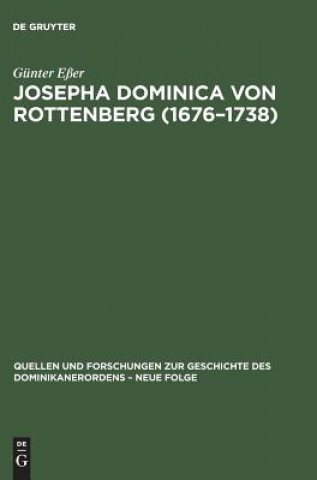 Kniha Josepha Dominica Von Rottenberg (1676-1738) Günter Eßer