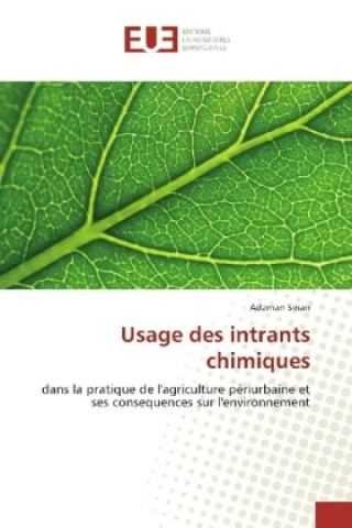 Kniha Usage des intrants chimiques Adaman Sinan