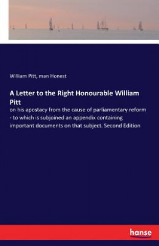 Książka Letter to the Right Honourable William Pitt William Pitt