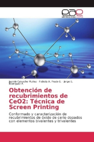 Kniha Obtención de recubrimientos de CeO2: Técnica de Screen Printing Jazmín Calvache Muñoz