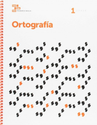 Kniha Ortografía 1 Primaria Baula 