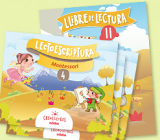 Книга CREALLETRES LECTOESCRIPTURA 4, 5 i 6 + LLIBRE DE LECTURA II 