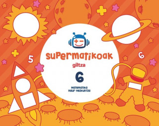 Книга SUPERMATIKOAK KOADERNOA 6 