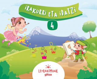 Книга KOADERNOA LETRAKIMUAK 4 (EUSKERA) 