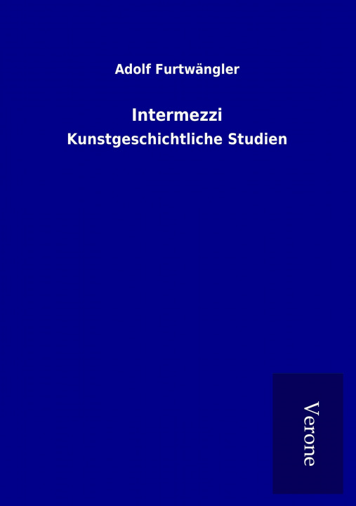 Livro Intermezzi Adolf Furtwängler