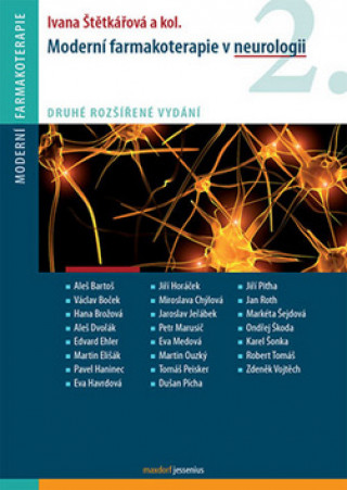 Book Moderní farmakoterapie v neurologii Ivana Štětkářová