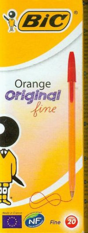 Carte Długopis Orange Original Czerwony Pudełko 20 sztuk 
