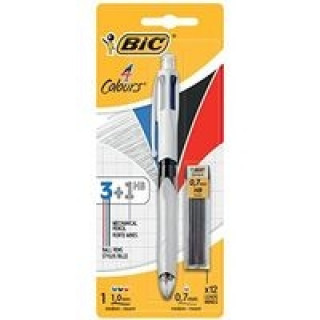 Artykuły papiernicze Długopis BIC 4 Colours z ołówkiem + grafit 
