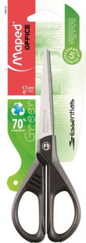 Papírenské zboží Nożyczki ekologiczne Essentials green 17 cm 