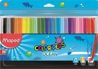 Articole de papetărie Fixy Maped Color' Peps Ocean 24 barev 