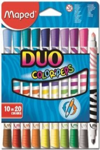 Papírenské zboží Fixy Maped Color Peps Duo 20 barev 