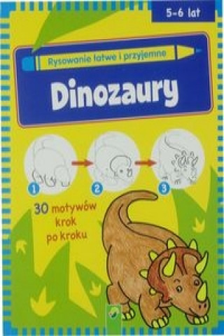 Könyv Nauka rysowaninia Dinozaury 