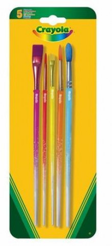 Książka Zestaw pędzelków Crayola 5 sztuk 