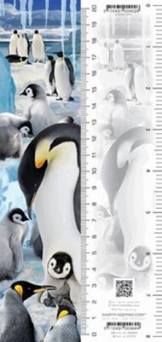 Papierenský tovar Zakładka 3D Pingwiny 