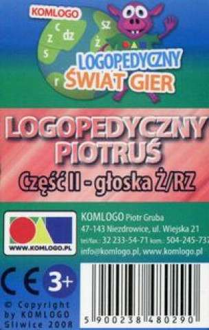 Книга Karty Logopedyczny Piotruś Część II - głoska Ż/RZ 
