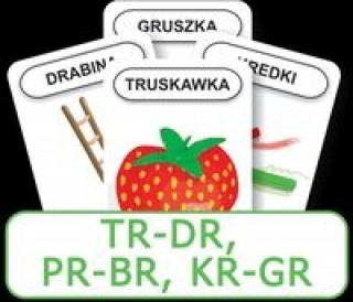 Carte Karty Logopedyczny Piotruś Część XIV - głoski TR-DR, PR-BR, KR-GR 