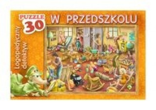 Spiel/Spielzeug Puzzle Logopedyczny detektyw W przedszkolu 30 