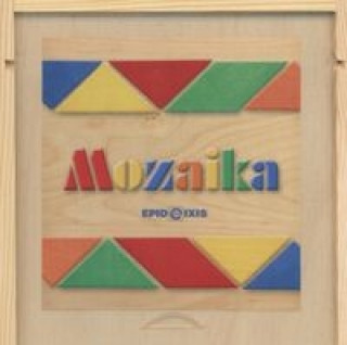 Kniha Mozaika w drewnianym pudełku 