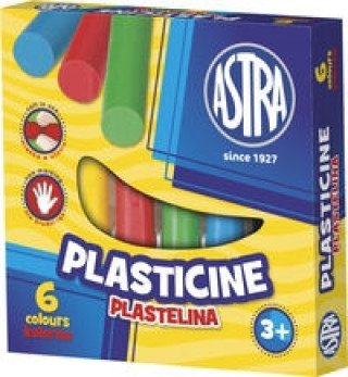 Papírszerek Plastelina Astra 6 kolorów 