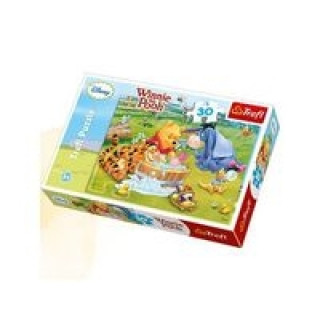 Game/Toy Puzzle Medvídek Pú Koupel Prasátka 