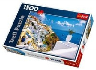 Joc / Jucărie Puzzle Santorini, Grecja 1500 