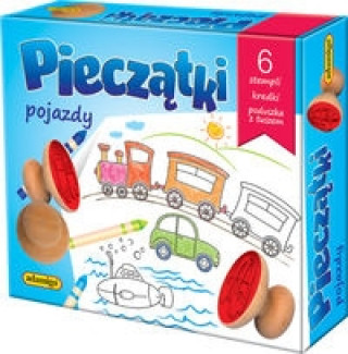 Joc / Jucărie Pieczątki pojazdy 