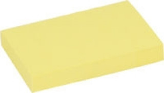 Kniha Notesy samoprzylepne żółte 50x75 mm 