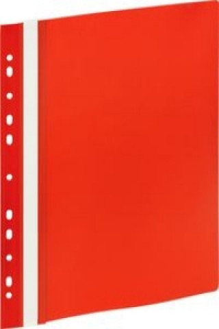 Könyv Skoroszyt A4 z europerforacją GR 505E czerwony 10 sztuk 