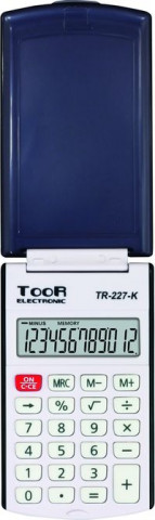 Papírszerek Kalkulator kieszonkowy TOOR TR-227 12-pozycyjny 