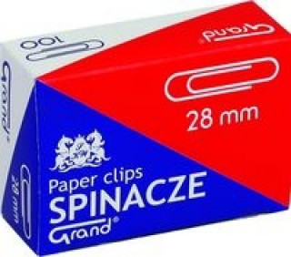 Stationery items Spinacze Grand 28 mm 10x100 sztuk 