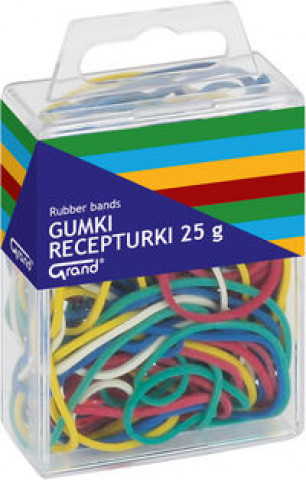 Könyv Gumki recepturki 25 g Grand 